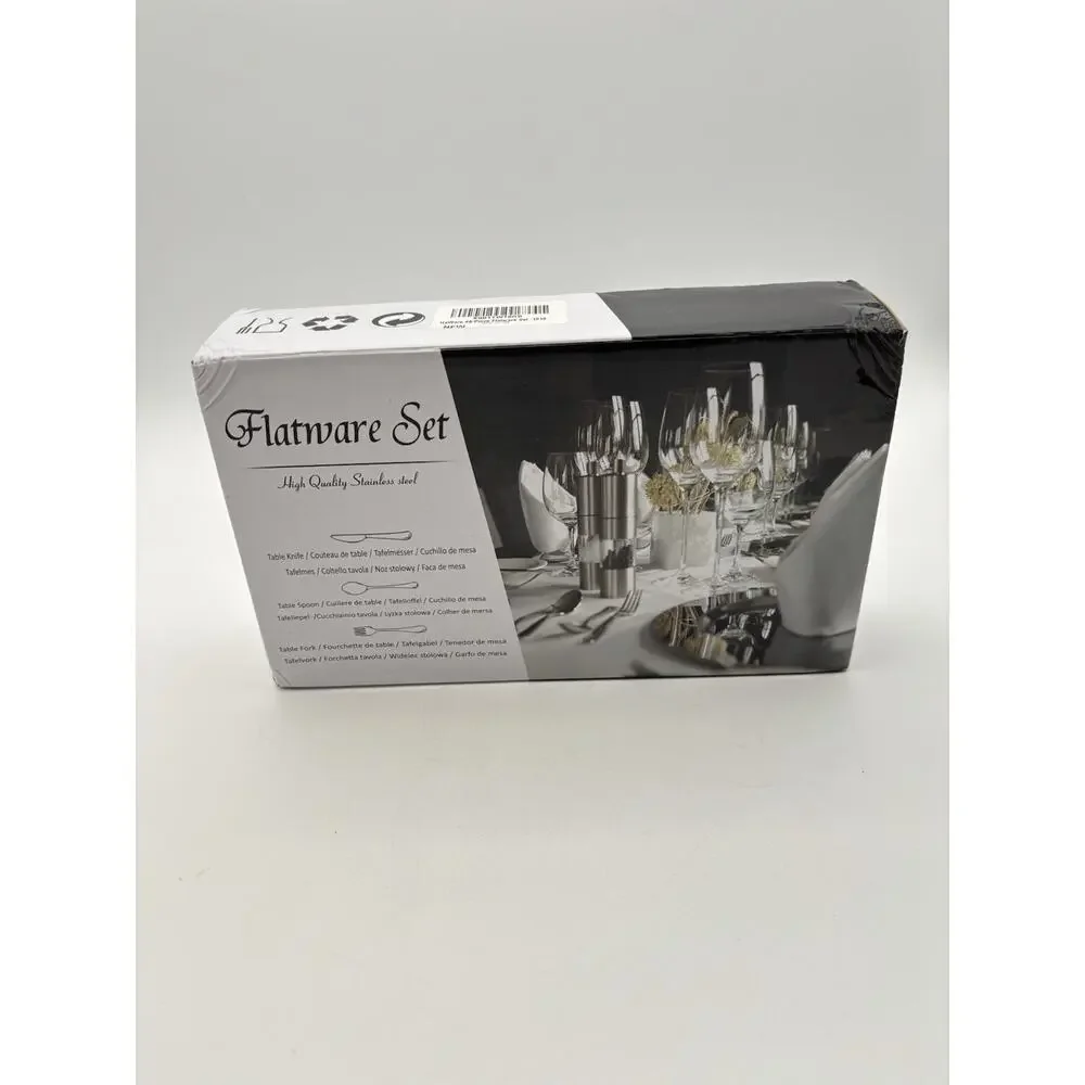 Flatwear Set High Quality Stainless Steel Knives, Spoons & Forks 48 pc set New